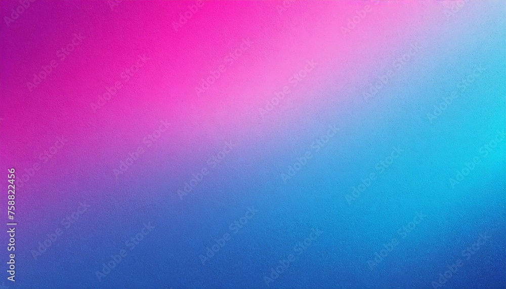 blue magenta pink abstract gradient background with grainy texture effect web banner design - obrazy, fototapety, plakaty 
