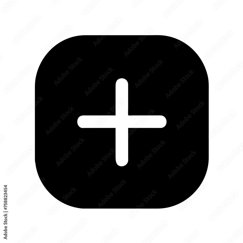 Obraz premium addition symbol