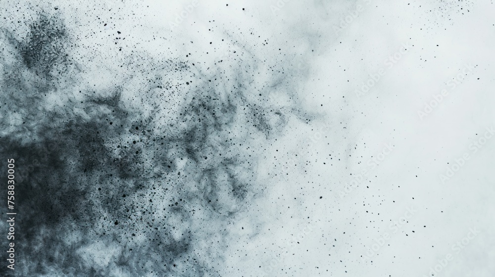 Charcoal black particles.charcoal particles on white background, abstract powder, black powder white background , PNG Charcoal black particles.charcoal particles on white background, abstract powder, black powder white background , PNG