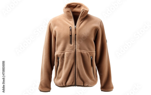 A Fleece Jacket with Transparency © PNG 