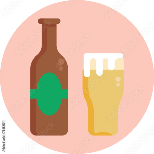 The 'Beer' icon in our collection under the 'Barbecue' category embodies the essence of laid-back enjoyment, emphasizing the chilled vibes and conviviality of a classic cookout.