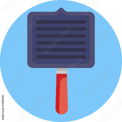 Indulge in the smoky flavors of outdoor grilling right from your kitchen with our Grill Pan icon, designed for efficient heat distribution and quick, delicious meals.