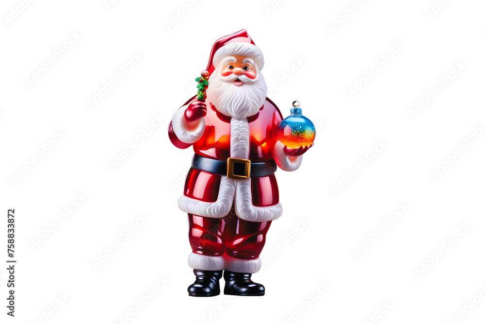 Santa Claus Figurine Made of Glass (PNG 10800x7200) Santa Claus Figurine Made of Glass (PNG 10800x7200)