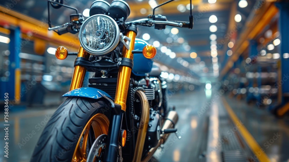 Motorcycle manufacturing factory, motorcycle model. Motorcycle manufacturing factory, motorcycle model.