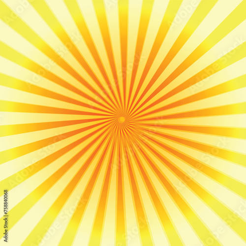 Vector sunburst pattern