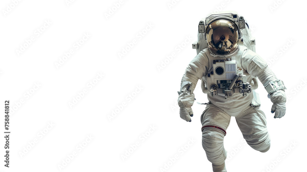 Toy Astronaut on Transparent Background PNG
