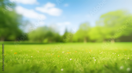 Beautiful blurred background image of spring nature