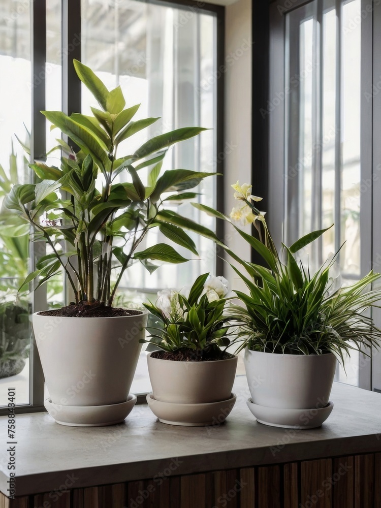 Fototapeta premium Light-Filled Botanical Havenlight 