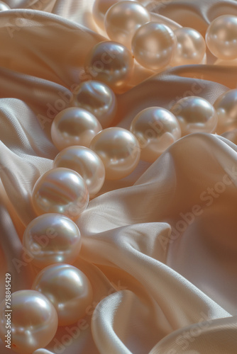 abstract background with pearl.