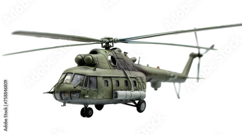 Toy Helicopter on Transparent Background PNG
