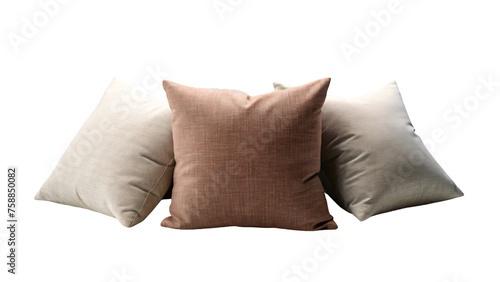 White background with multiple soft pillows, perfect for bedroom decor and comfortable sleep