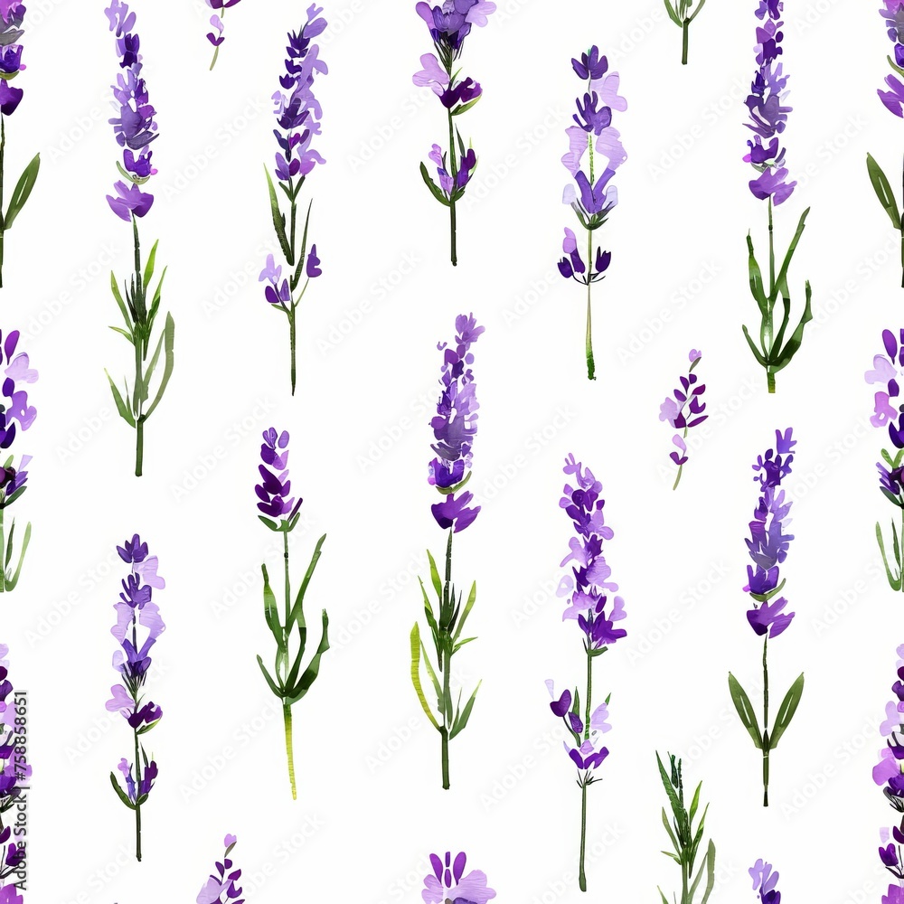Obraz premium A vibrant bunch of purple flowers delicately arranged on a clean white background, creating a striking contrast