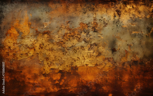 Vintage copper and bronze texture