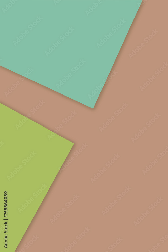 Fototapeta premium Creative geometric pattern background with copy space