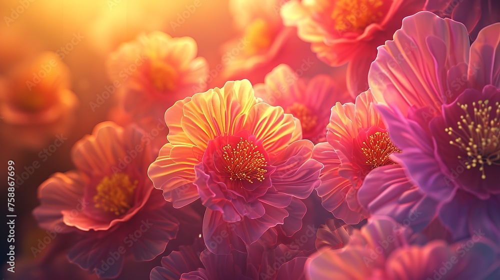 Floral Abstract Pattern 8k Realistic Lighting Floral Abstract Pattern 8k Realistic Lighting