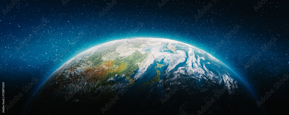 Planet Earth - Asia geography