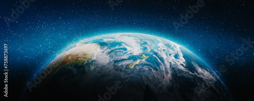 Fototapeta Naklejka Na Ścianę i Meble -  Planet Earth Australia and Oceania