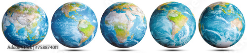 Globe planet Earth set © 1xpert