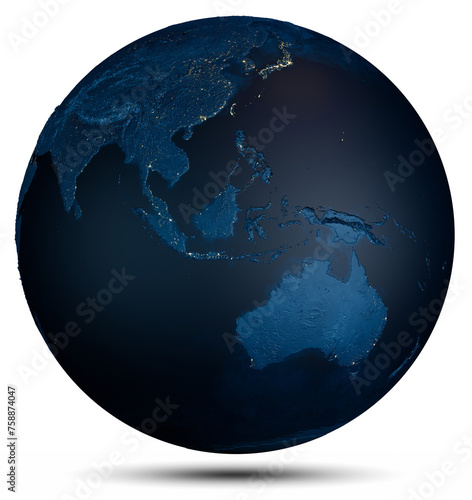 Planet Earth globe