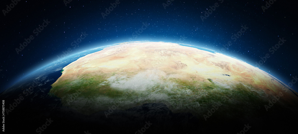 Fototapeta premium West Africa - planet Earth