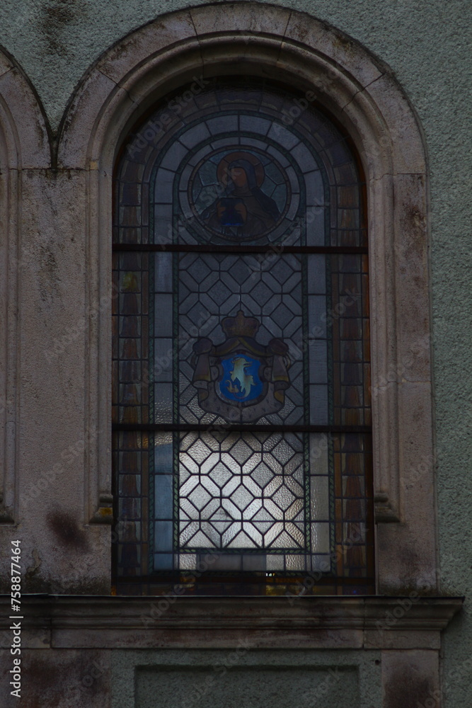 stained window