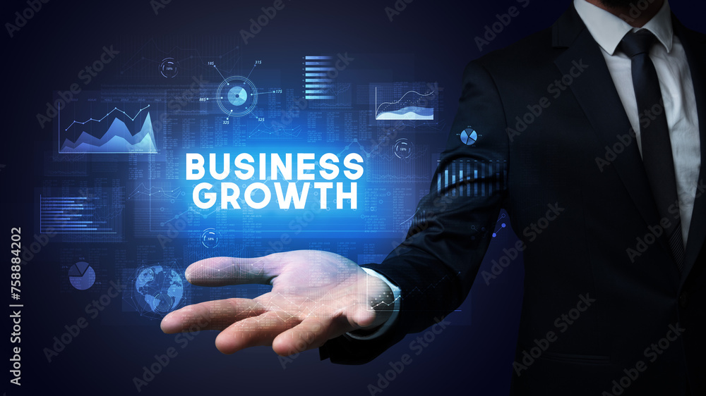 Hand of Businessman holding motivational message Hand of Businessman holding motivational message