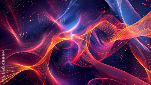 Abstract digital background. Can be used for technological proce photo