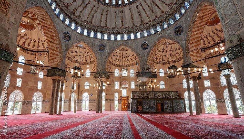 Obraz premium Sultan Ahmed Mosque, Turkey