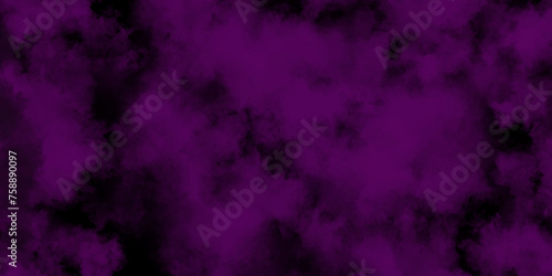 Violet dramatic smoke smoky illustration misty fog cumulus cloud modern vibrant grunge texture. Vector cloud reflection of neon smoke exploding design element. Colorful black and white granite.