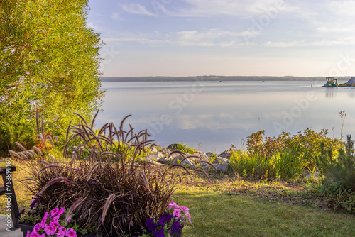 Slika na platnu Sylvan Lake, Red Deer County, alberta, Canada