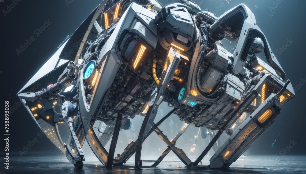 Fototapeta premium AI-The Great Machine