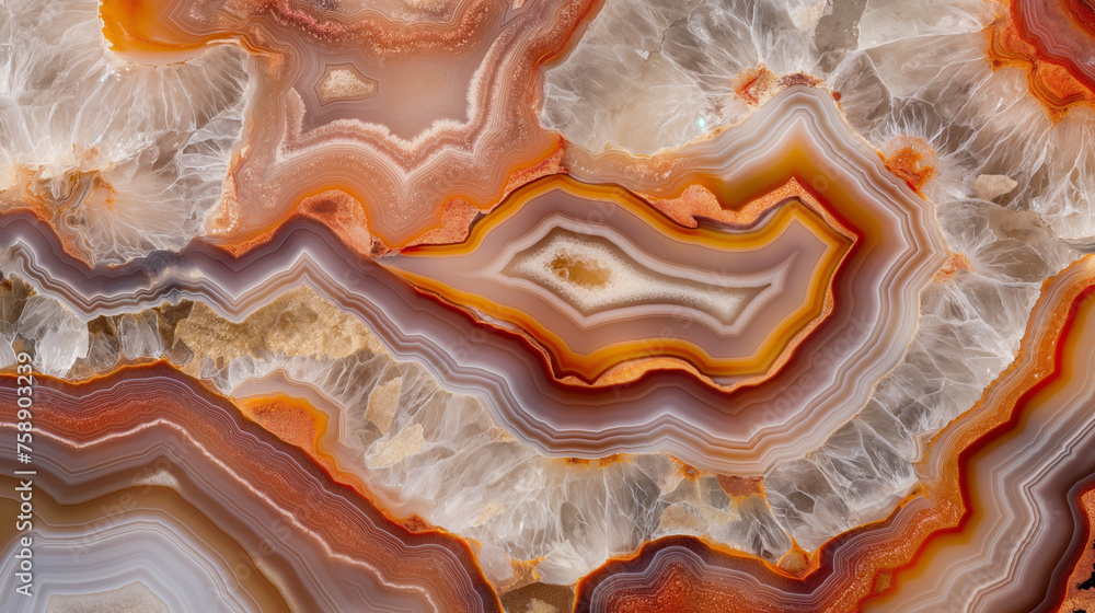 Gradient surface of agate rock. Gradient surface of agate rock.
