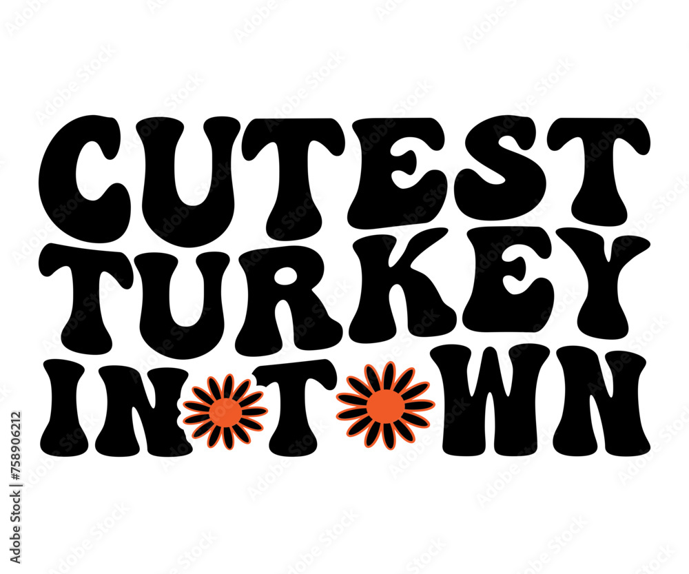 Hello Thanksgiving Svg,Gobble Til You Wobble Shirt,Happy Thanksgiving Svg,Turkey Day,Coolest Turkey Svg,Cute Turkey,Cut File,Cutest Turkey