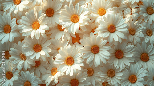 beautiful bright flowers background