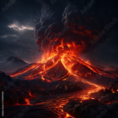 Volcanic Eruption photo