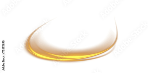 Abstract light lines of movement and speed. Light yellow ellipse. Brilliant galaxy. Glowing podium. Space tunnel. Light everyday glowing effect. semicircular wave, light vortex wake. Bright spiral. PN