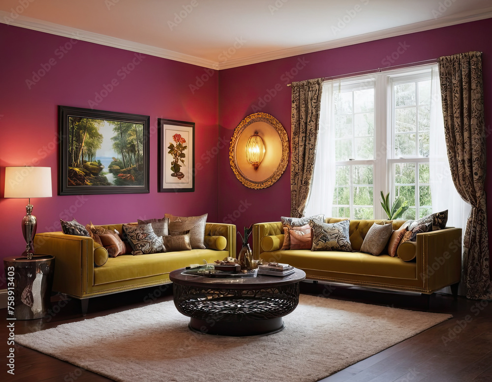 Fototapeta premium modern living room