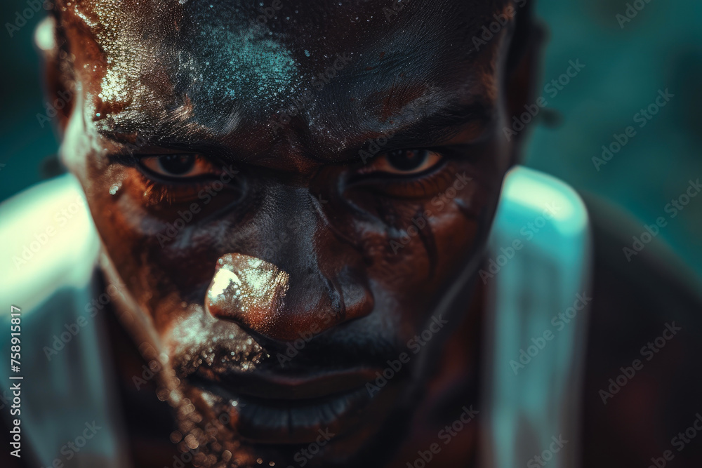 The Strength of Determination: A Gaze of Resolve The Strength of Determination: A Gaze of Resolve