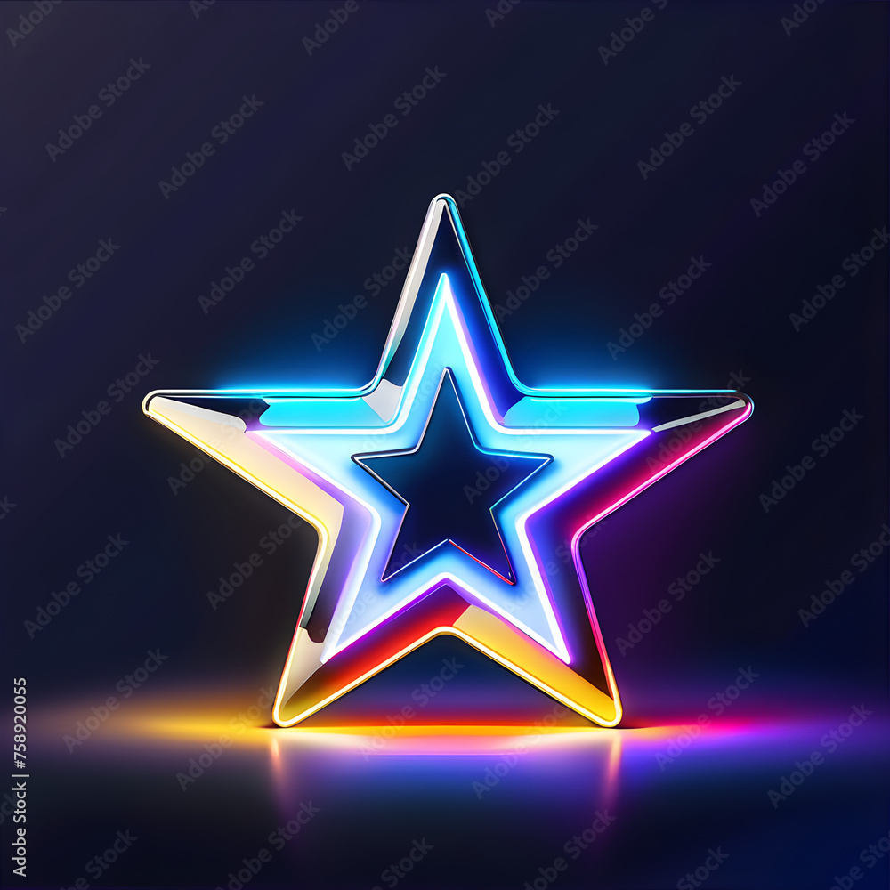Crimson Constellations: Exploring the Artistry of Red Neon Stars(Generative AI) Crimson Constellations: Exploring the Artistry of Red Neon Stars(Generative AI)