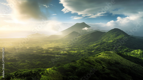 martinique france beach landscape
