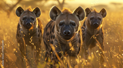 Hyena Clans Serengeti