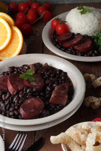 Wallpaper Mural brazilian food , feijoada, sausage, beans Torontodigital.ca