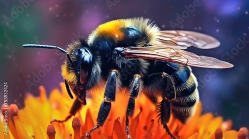 bee on flower © faiz