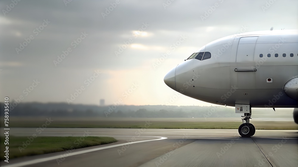 Airplane Departure and Arrival Data - Side View of Runway Airplane Departure and Arrival Data - Side View of Runway