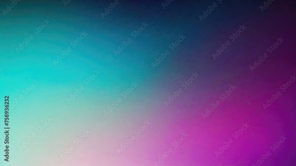 Fototapeta premium Purple Teal grey brown, color gradient rough abstract background, grainy noise grungy