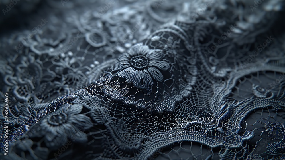 Round Lace Black 8K Realistic Lighting Unreal Round Lace Black 8K Realistic Lighting Unreal