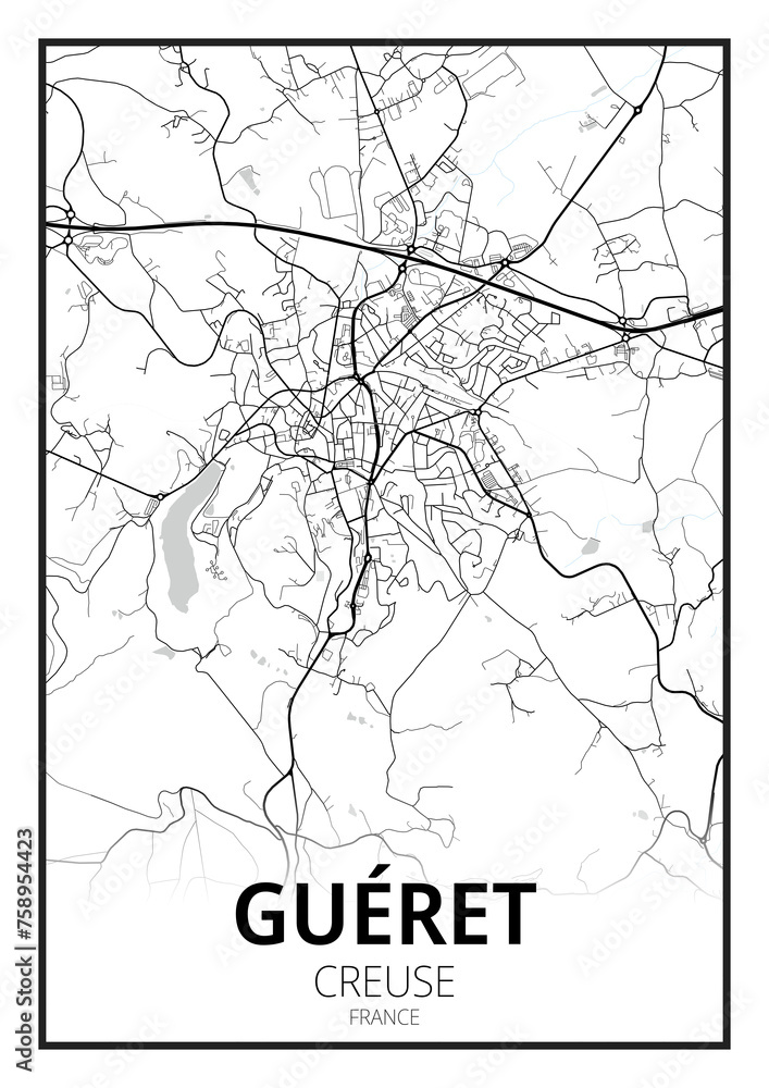 Obraz premium Guéret, Creuse