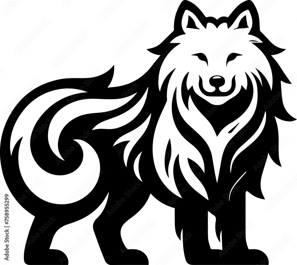 Obraz premium Arctic Wolf 