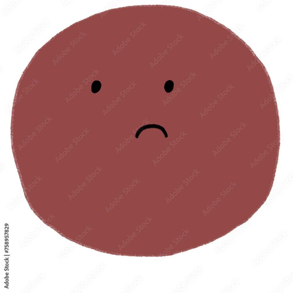 Obraz premium angry face