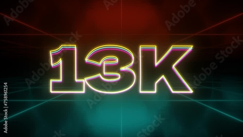 13k animation retro background photo